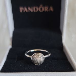 Pandora Dazzing Droplet Ring